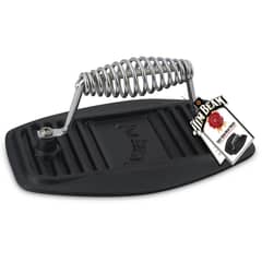 JIM BEAM - Prensa Para Carnes Grill De Hierro Fundido
