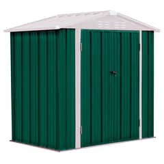 EL BARCO - Bodega Jardín con Repisas Homeshed Verde 212x198x126 cm