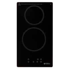 ALBIN TROTTER - Encimera Eléctrica 2 Platos Negro At-XN Vitro