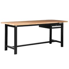 AUTORODEC - Mesón de trabajo 180x75x78 cm madera sólida block