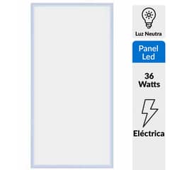 BYP - Panel Led empotrado 36 W 1202X302mm color blanco