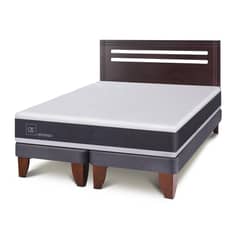 CIC - Cama europea New Ortopedic 2 plazas + Muebles