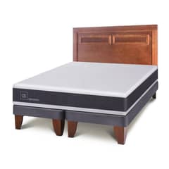 CIC - Cama europea New Ortopedic King + Muebles