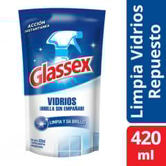 GLASSEX - Limpia vidrios 420 ml