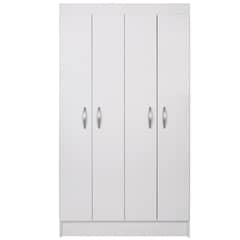 CIC - Clóset Bagua 4 Puerta(s) 3 Repisa(s) 95xx38 cm Blanco