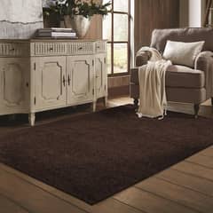 MASEL - Alfombra Nubia 140x200 cm Chocolate