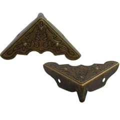 MAMUT - Esquinero decorativo con borde 30 x 30 mm envejecido 2 unid