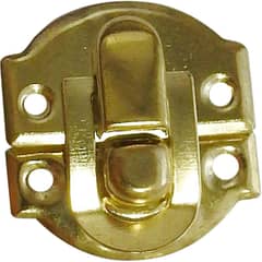 MAMUT - Broche decorativo 25 x 27 mm zincado amarillo 1 unid