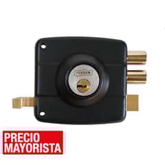 FIXSER - Cerradura Sobreponer multipunto FX c/caja reja cilindro incorporado