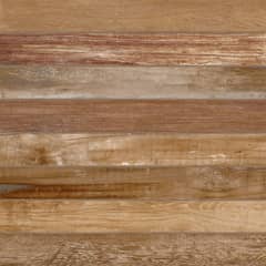 EMBRAMACO - Cerámica piso impresion digital 60x60 cafe rustico tipo madera 2,58m2