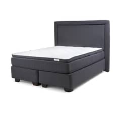 DRIMKIP - Cama Americana Hybrida Queen BD 160x200 cm + Respaldo