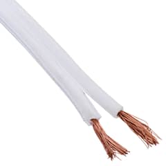 ROIMEX - Cable SPT (paralelo) 2X20 AWG blanco metro lineal