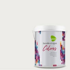 PASSOL - Esmalte al Agua Mate 1 galón(es) Blanco Mystique