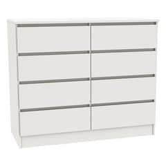 CIC - Cómoda 8 Cajón(es) Austria 100x85x45 cm Blanco