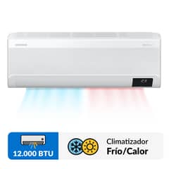 SAMSUNG - Aire Acondicionado Split Inverter 12000 BTU frío/calor Wind-Free Wifi