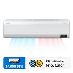SAMSUNG - Aire Acondicionado Split Inverter 24000 BTU frío/calor Wind-Free Wifi