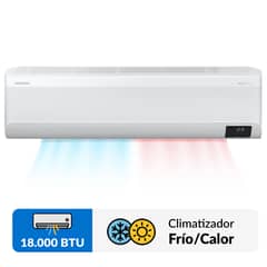 SAMSUNG - Aire Acondicionado Split Inverter 18000 BTU frío/calor Wind-Free Wifi