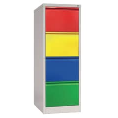 MALETEK - Kardex 4 Cajones Llave Multicolor