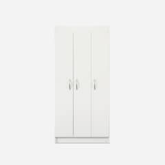 CIC - Clóset Pasco 3 Puerta(s) 2 Repisa(s) 79xx38 cm Blanco