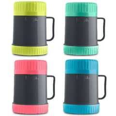 MEGA - Termo para Comida 430 ml Vidrio Negro/ Colores