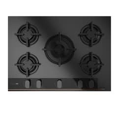 TEKA - Encimera Gas 5 Platos Negro Mate GBC 75 INFINITY G1