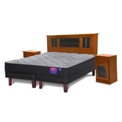 FLEX - Cama Europea Therapedic Plus King 180x200 + Set muebles Lorraine