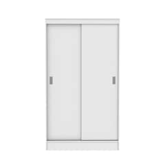 CIC - Clóset Caburgua 2 Puerta(s) 3 Repisa(s) 100xx51 cm Blanco