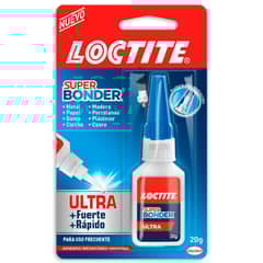 LOCTITE - Adhesivo super bonder ultra blister 20g