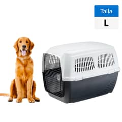 FERPLAST - Jaula Transporte Clipper 6 para 70x65x93 cm NEGRO