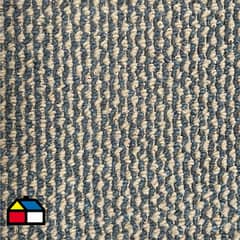 ETERSOL - Alfombra 4x3 m Toledo Beige/Azul 12 m2