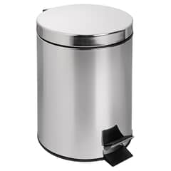 JUST HOME COLLECTION - Basurero 5 Litros Metal Gris