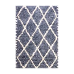 DIB - Alfombra Shaggy design 180x275 cm aqua