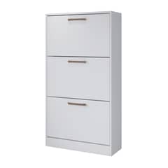 ONESSTA - Zapatera MDP 3 Nivel(es) 67.5x126.5x25 cm Blanco