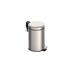 TRAMONTINA - Basurero 3 Litros Acero-PVC Gris