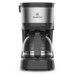 MADEMSA - Cafetera Eléctrica 600 ml 600 W Granite Gray