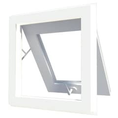 VENTO - Ventana PVC 46x55 proyectante termopanel vidrio opaco 3mm bl VCH-0013