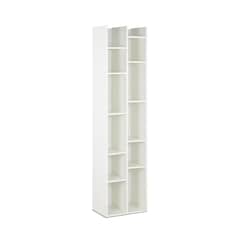 CIC - Librero Sucre Melamina 10 Nivel(es) 44x180x30 cm Blanco