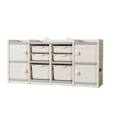 BE DESIGN - Estante Sunny 141x70x33 cm Blanco