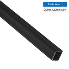 CINTAC - Perfil Cuadrado Acero 20x20x2 mm 2 m