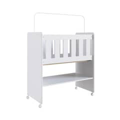 YARDAS - Mini Cuna Teruel Blanco 96x90x45 cm