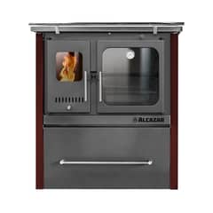 ALCAZAR - Cocina a Leña Europea M70 Burdeo