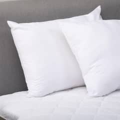 ARTHOME - Pack de 2 Almohadas Blancas de Fibra sintética para Dormir 50x70 cm
