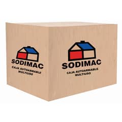 SODIMAC - Caja Autoarmable Multiuso 33x28x20 cm