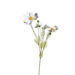 FLORACENTER - Cosmos artificial 92cm blanco