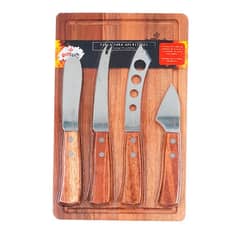 GRILLTECH - Tabla aperitivos 5 piezas de Madera 20x30 cm Natural