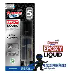 FUSION EPOXY BLACK LABEL - Adhesivo Fusion Epoxi Aluminio