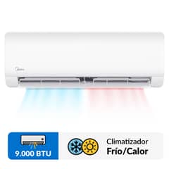 MIDEA - Aire Acondicionado Split Inverter 9000 BTU Xtreme DURA wifi