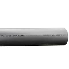 HOFFENS - Tubo Gris PVC Agua 110 mmx600 cm
