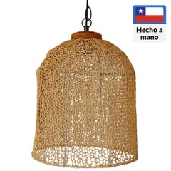 CAROLD STEVENS - Lámpara Colgante Metal Beige 60 W 31 cm