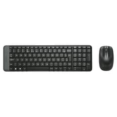 LOGITECH - Combo teclado + mouse MK220 negro